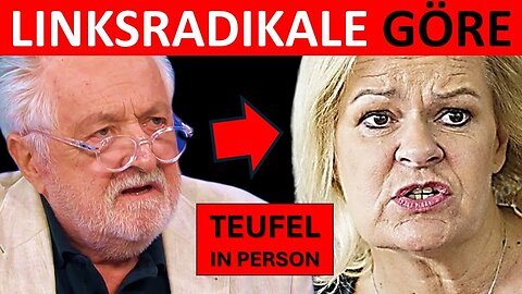 💥LINKSRADIKALE VERFASSUNSFEINDIN🤮💥 BRODER RECHNET MIT NANCY FAESER AB@Politik & Co🙈