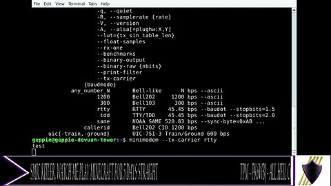 TPM - PK6WBJ - sounds like some form of FSK based digital mode, like RTTY @anarchytelevision8445