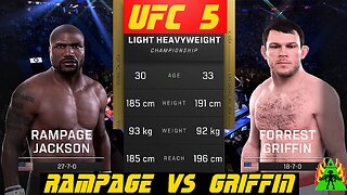UFC 5 - RAMPAGE VS GRIFFIN