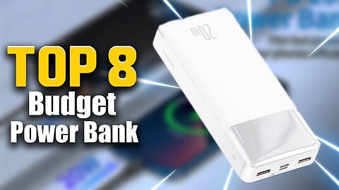 🤩Top 8 Best Budget Power Bank | Best Aliexpress Power Bank 2023🔥 #PowerBankDeals