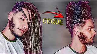 COMO FAZER COQUE COM BOX BRAIDS *muito fácil*✅️