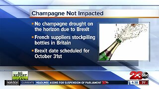 No champagne drought on the horizon due to Brexit