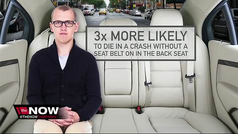 Why to wear a seat belt in the backseat