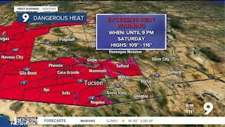 Extreme heat continues through the end of the week