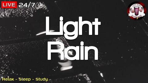 🔴🎧 Light Rain on Brick | Rain Sounds For Sleep | Sleep Easy, Sleep Fast | No Thunder | Fall Asleep