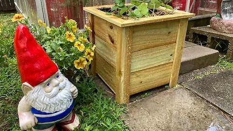 How to Build a Multi-purpose Planter, Finally!