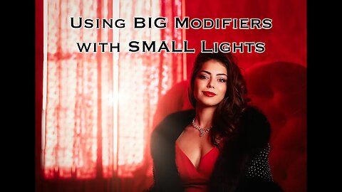 How Using BIG Modifiers with SMALL Lights can make a HUGE Difference- Rotolight Neo 3