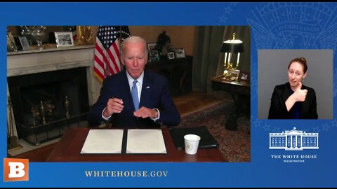 President Joe Biden addressing "Reproductive Health Care" ...