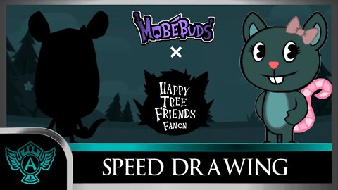 Speed Drawing: Happy Tree Friends Fanon - Blinker | Mobebuds Style