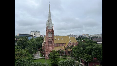 An Old Methodist Church in Burma