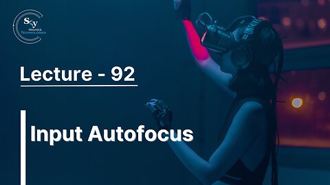 92 - Input Autofocus | Skyhighes | React Native