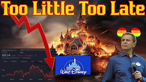Disney Lays Off THOUSANDS! Stock Drops Despite MAJOR Global Layoffs! Walt Disney Company Bob Iger
