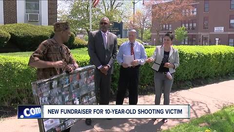 Community raising money for 10-year-old shooting victim