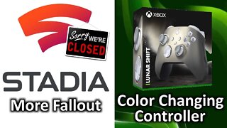 Stadia Fallout. Xbox Quick Resume. Xbox Lunar Shift Controller.