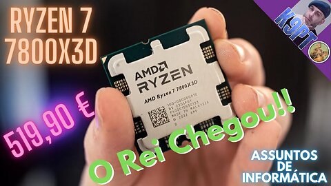Ryzen 7 7800X3D preço é razoável?!