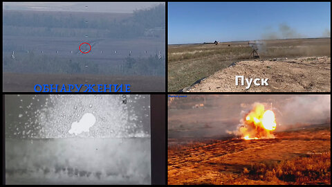 Zaporizhzhia direction: Russian remote control Kornet ATGM burns AFU armor