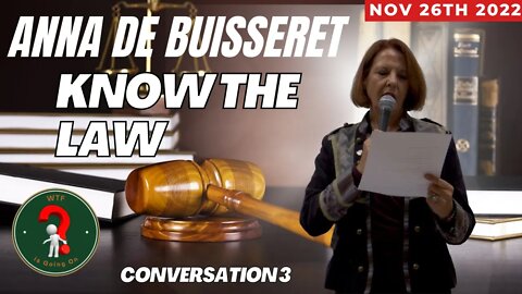 KNOW THE LAW (Anna De Buisseret)