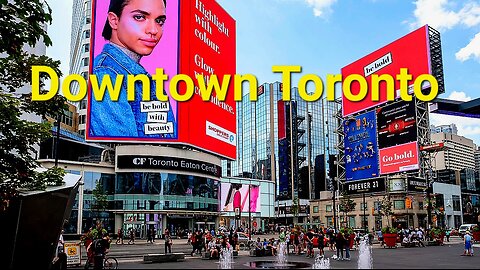 Explore Downtown Toronto Canada at winter 🇨🇦