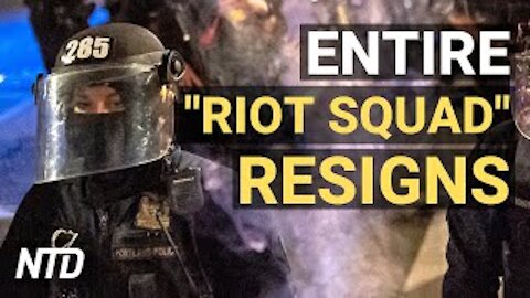 Portland Police's Entire "Riot Squad" Resigns; McCloskeys Plead Guilty: ‘I'll Do It Again’ | NTD