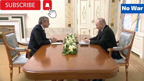 Russian President Vladimir Putin meeting with IAEA Director General Rafael Grossi | St. Petersburg!
