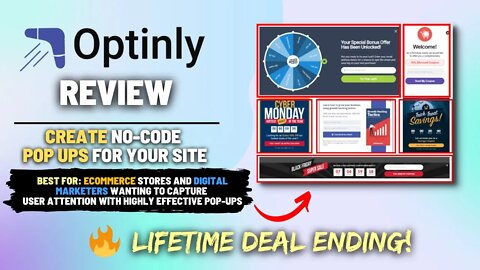 Optinly Review [Lifetime Deal] | Create Popups with triggers to engage Visitors & Grow Email Lists