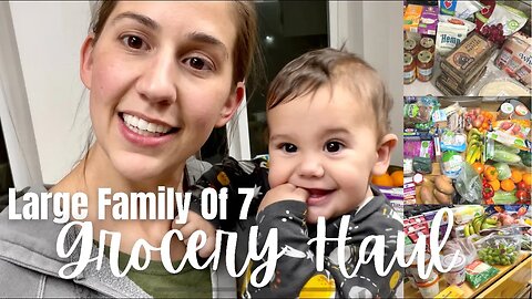 Large Family’s Healthy Grocery Haul | Fall 2021 Stock The Pantry