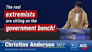 Christine Anderson MEP: The real extremists are sitting on the government bench!