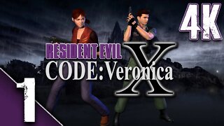 Resident Evil Code: Veronica X - Upscaled Textures - Dolphin Emulator 4K 60fps - PART 1