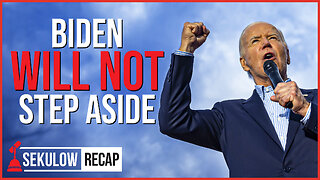 Biden Will Not Step Aside