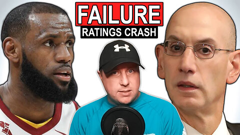NBA Ratings CRASH as NBA HUMILIATED by NFL...AGAIN