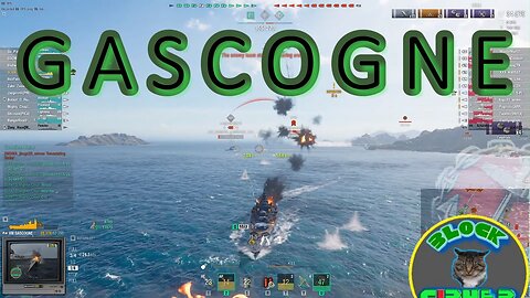 world of warships T8 Gascogne
