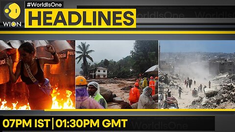 Anti- Maduro protests spread | Over 90 killed in Kerala landslide | WION Headlines