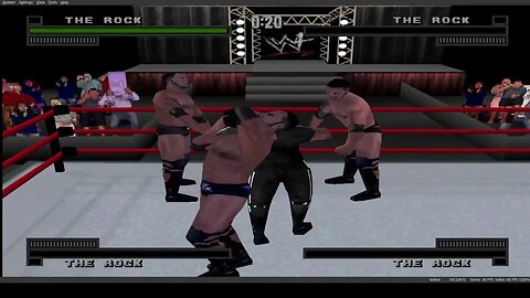 wwf attitude ps1: war match #4