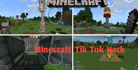 Minecraft TIK TOK HACK || Minecraft Best TikTok HACK ||