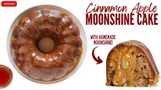 How to make A Cinnamon Apple MOONSHINE Cake!