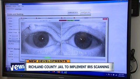 Richland County Sheriff's Office first in Ohio to use biometric iris scanning technology