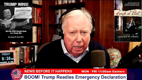 Dr Corsi NEWS 12-18-20: BOOM! Trump Readies Emergency Declaration