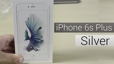 iPhone 6s Plus Silver - Unboxing & First Look!