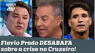 "Isso NÃO É VERDADE!" Flavio Prado MANDA A REAL sobre Thiago Neves x Cruzeiro!