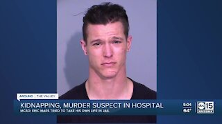 Kidnapping, murder suspect in hospital after attempting to take his own life