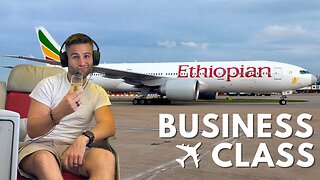 Ethiopian Airlines Business Class Review / Boeing 777-200LR