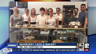 Good morning from the Newberry Cafe and Bakery!