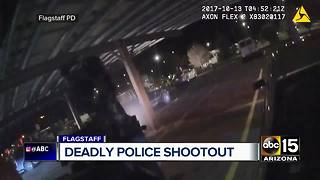 Flagstaff police released body camera footage of officer-involved shooting