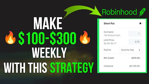 Make Money Weekly With This Stock Option Strategy | Robinhood