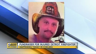 Restaurant donating day's profits to injured Detroit firefighter