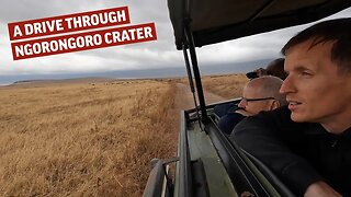 A Drive through Ngorongoro Crater
