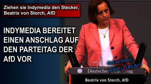 Ziehen sie Indymedia den Stecker Beatrix von Storch AfD