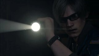 Resident Evil 4 Leon Casual Costume Rocking The Sporty Sunglasses Gameplay