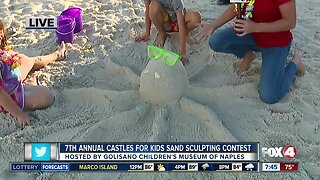 Golisano Children's Museum of Naples holds kids sand sculpting competition