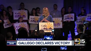 Gallego declares victory in Phoenix mayoral race
